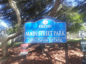 main street park in destin, florida
